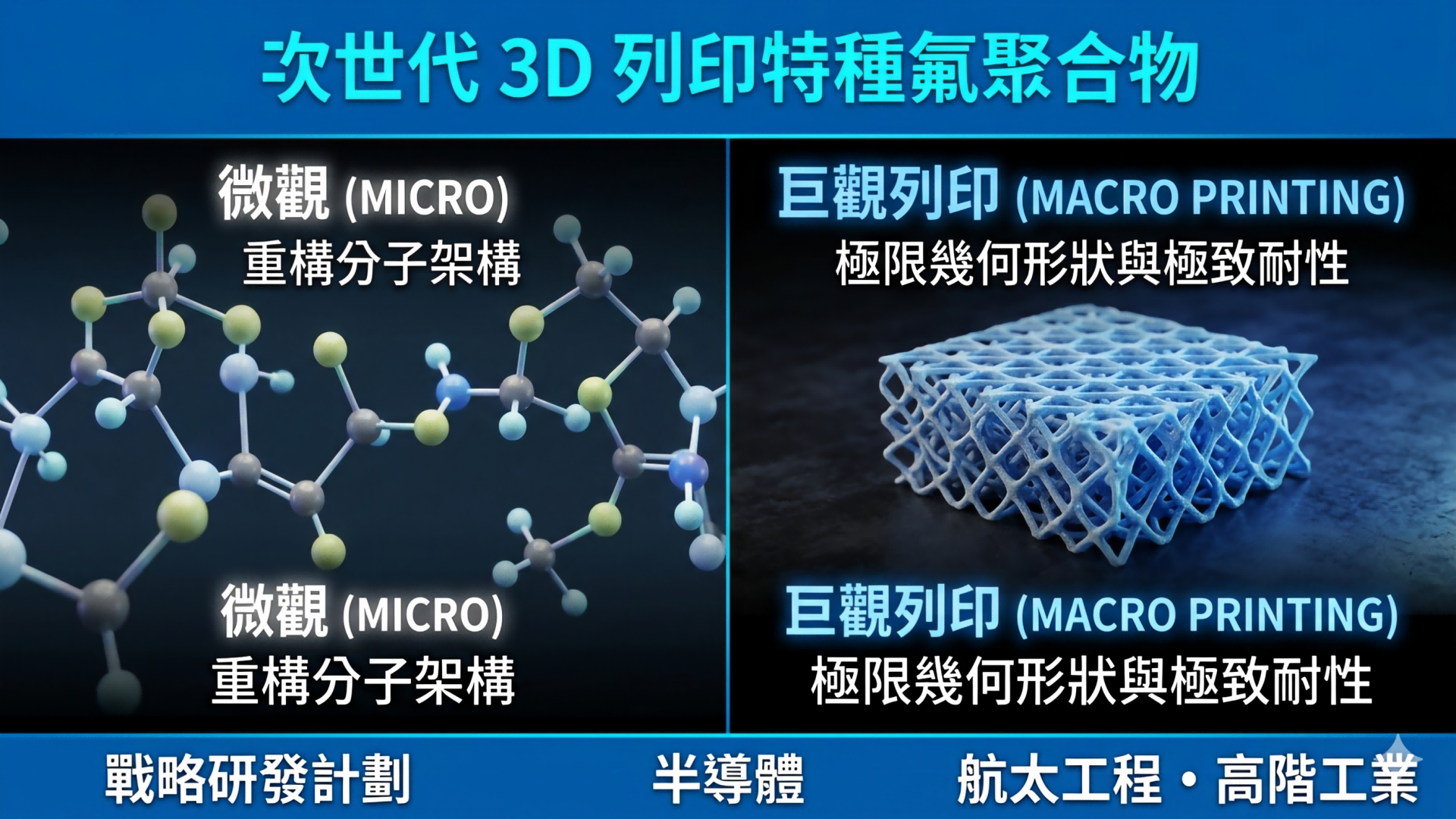 開拓全新邊界：Everflon™ 正全力研發面向未來應用的全新 3D 打印特種氟聚合物